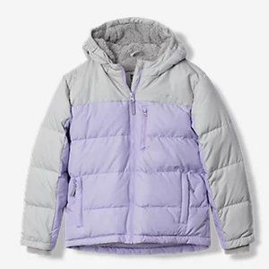 Eddie Bauer Toddler Girls' Lavender Classic Down Jacket New with Tags Size 4T